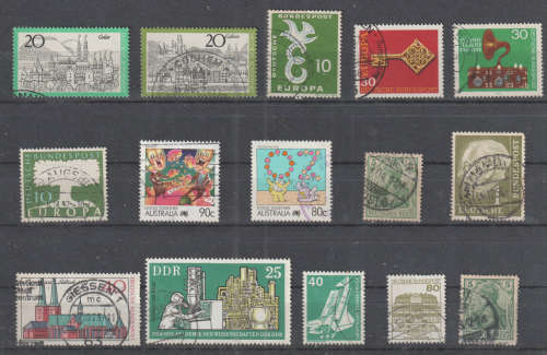 WORLD SELECTION BID PER STAMP TO TAKE ALL CARD EXCLUDED