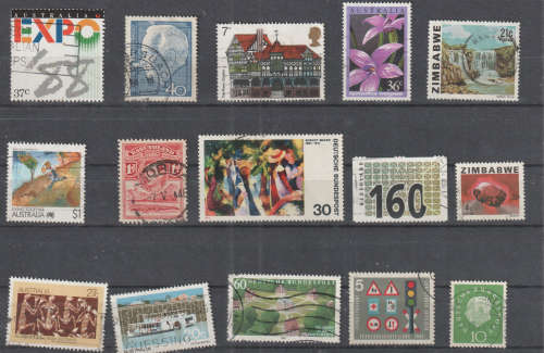 WORLD SELECTION BID PER STAMP TO TAKE ALL CARD EXCLUDED