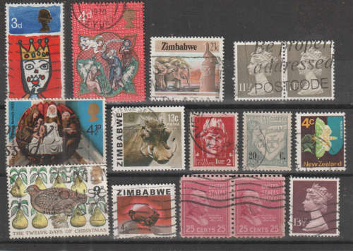 WORLD SELECTION BID PER STAMP TO TAKE ALL CARD EXCLUDED