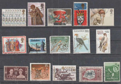 WORLD SELECTION BID PER STAMP TO TAKE ALL CARD EXCLUDED