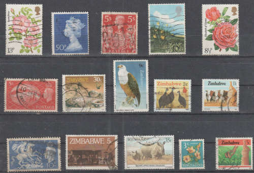 WORLD SELECTION BID PER STAMP TO TAKE ALL CARD EXCLUDED