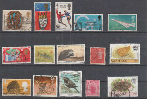WORLD SELECTION BID PER STAMP TO TAKE ALL CARD EXCLUDED