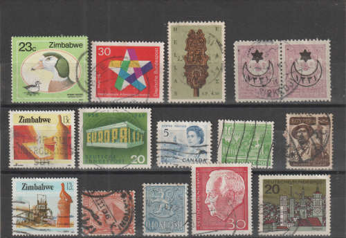 WORLD SELECTION BID PER STAMP TO TAKE ALL CARD EXCLUDED