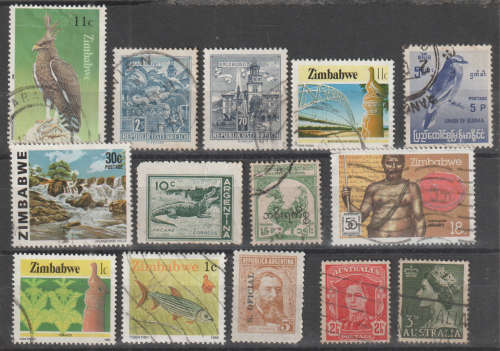 WORLD SELECTION BID PER STAMP TO TAKE ALL CARD EXCLUDED