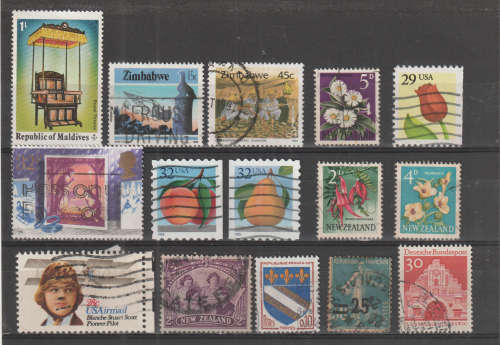 WORLD SELECTION BID PER STAMP TO TAKE ALL CARD EXCLUDED
