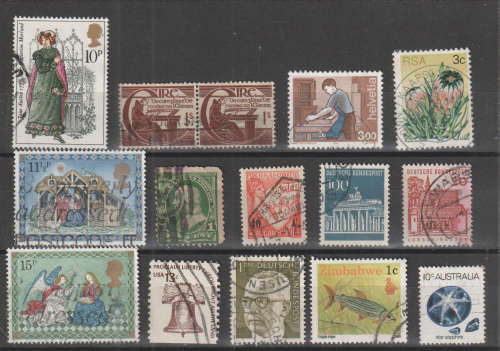 WORLD SELECTION BID PER STAMP TO TAKE ALL CARD EXCLUDED