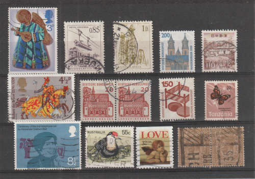 WORLD SELECTION BID PER STAMP TO TAKE ALL CARD EXCLUDED