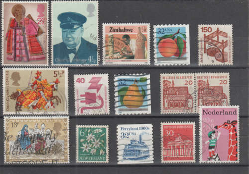 WORLD SELECTION BID PER STAMP TO TAKE ALL CARD EXCLUDED