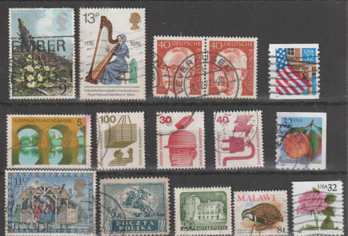 WORLD SELECTION BID PER STAMP TO TAKE ALL CARD EXCLUDED