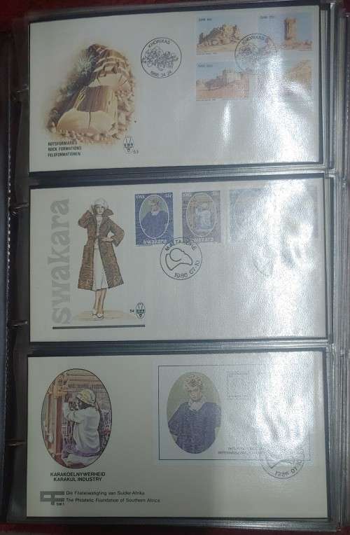 FIRST DAY COVER ALBUM PACKED WITH 120 VARIOUS COVERS BARGAIN 20 PAGES OF 6 COVERS