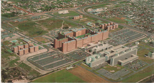 OLD UN USED POST CARD TYGERBERG HOSPITAL