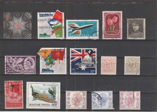 WORLD SELECTION BID PER STAMP TO TAKE ALL CARD EXCLUDED