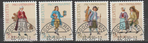 SWITZERLAND 1990 Pro Patria- The 700th Anniversary of the Art and Culture CTO SG 1205-8