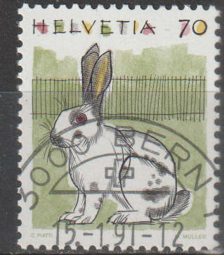 SWITZERLAND 1991 Definitive Issues CTO SG 1194