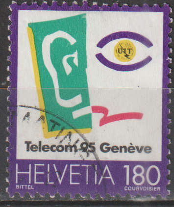 SWITZERLAND 1995 TELECOM `95 Geneve ULH SG 1312