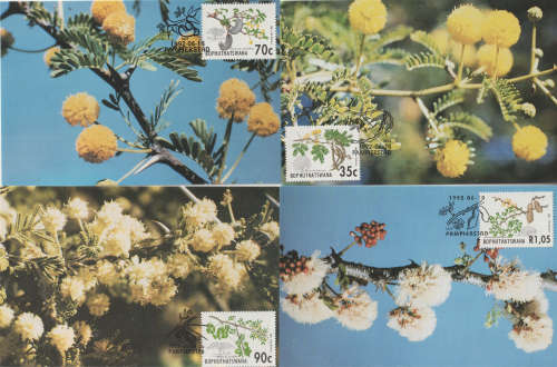 BOPHUTHATSWANA MAXI CARD /POST CARD SET 1992