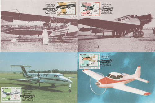 SWA MAXI CARD /POST CARD SET 1989