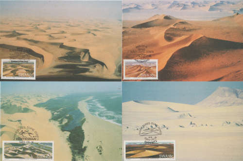 SWA MAXI CARD /POST CARD SET 1989