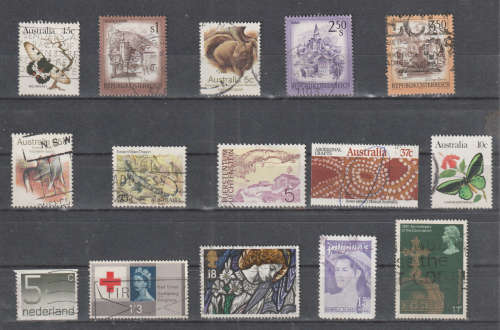 WORLD SELECTION BID PER STAMP TO TAKE ALL CARD EXCLUDED
