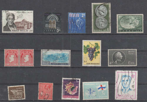 WORLD SELECTION BID PER STAMP TO TAKE ALL CARD EXCLUDED