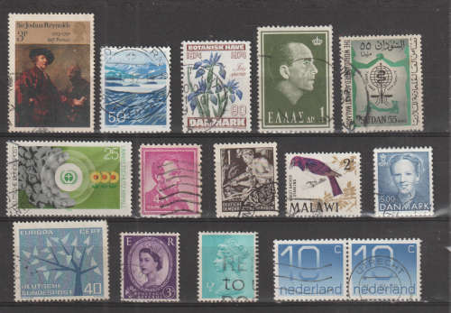 WORLD SELECTION BID PER STAMP TO TAKE ALL CARD EXCLUDED
