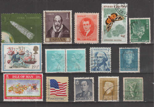 WORLD SELECTION BID PER STAMP TO TAKE ALL CARD EXCLUDED