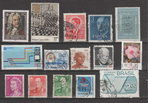 WORLD SELECTION BID PER STAMP TO TAKE ALL CARD EXCLUDED