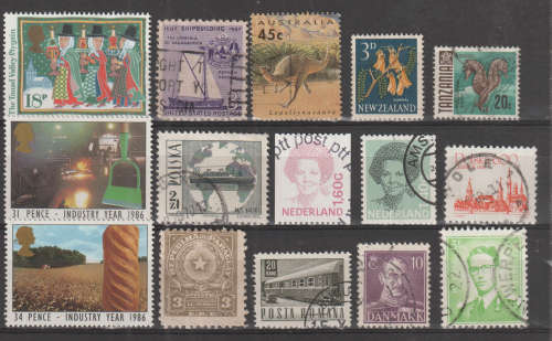 WORLD SELECTION BID PER STAMP TO TAKE ALL CARD EXCLUDED