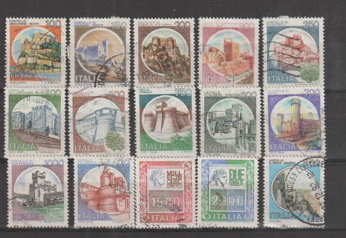ITALY SELECTION BID PER STAMP TO TAKE ALL CARD EXCLUDED
