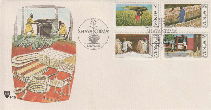 VENDA FDC 1982 Sisal Cultivation