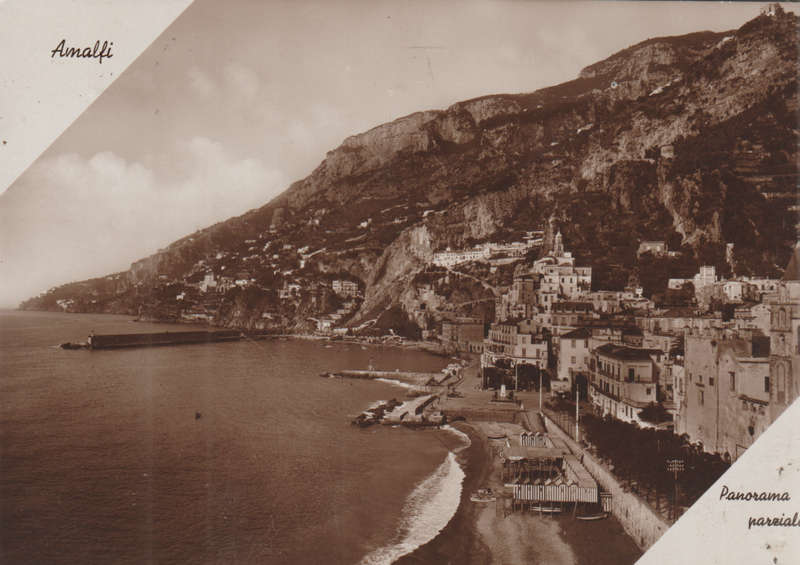 VINTAGE MINT POST CARD AMALFI
