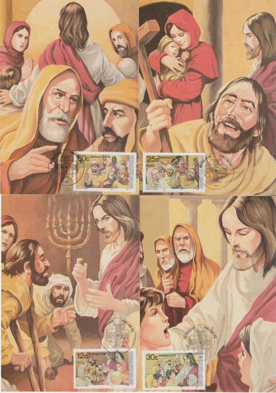 BOPHUTHATSWANA POST CARD MAXI CARD SET 1985