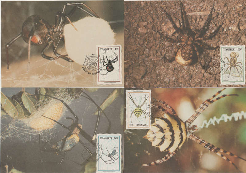 TRANSKEI POST CARD MAXI CARD SET 1987