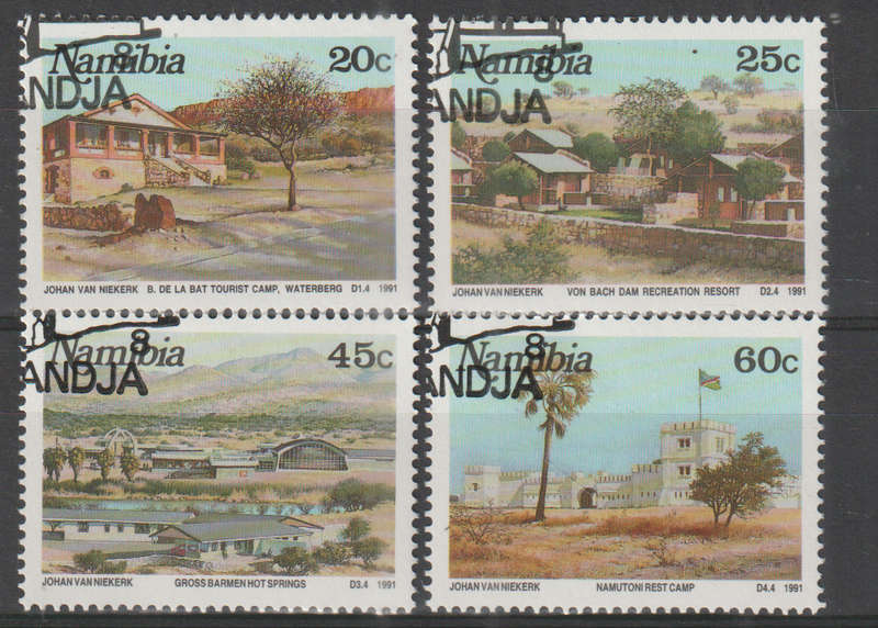 NAMIBIA 1991 Tourist Camps CTO