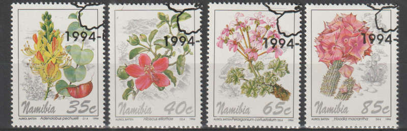 NAMIBIA 1994 Flowers CTO