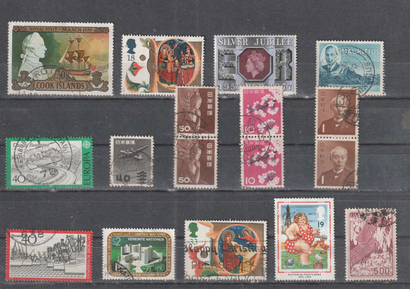 WORLD SELECTION BID PER STAMP TO TAKE ALL CARD EXCLUDED