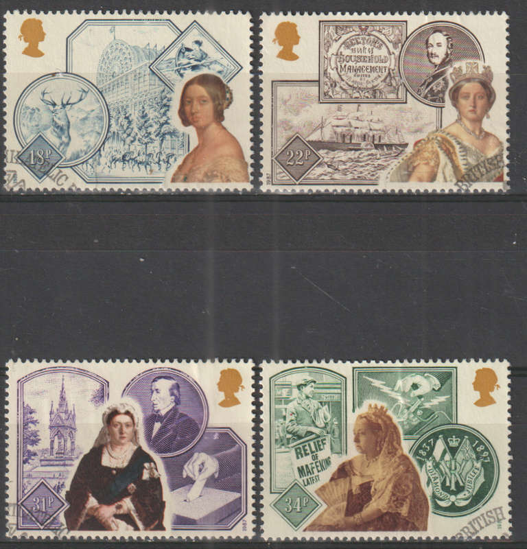 ENGLAND 1987 The 150th Anniversary of the Accession of Queen Victoria UNH SG 1367-70