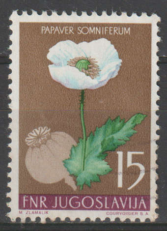 THEMATIC FLOWERS JUGOSLAVIA ULH