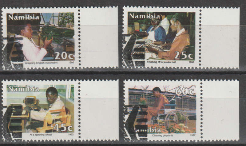 NAMIBIA 1992 Integration of the Disabled CTO