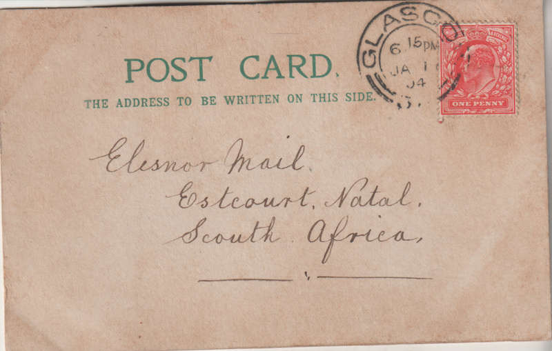 VINTAGE USED POST CARD GENERAL WADES BRIDGE 1904