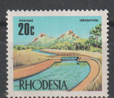 RHODESIA  1970 Industrial Development and Views of the Country UMM SG 448