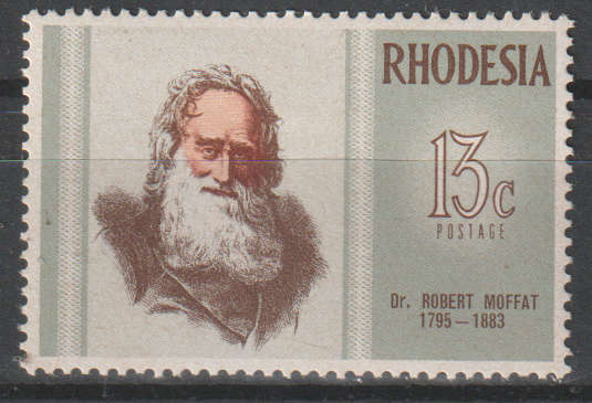 RHODESIA  1972 Famous Rhodesians UMM SG 469
