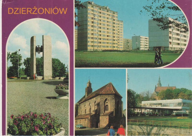 USED POST CARD POLAND