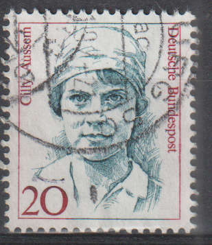 GERMANY 1986 Famous Women UNH SG 2152