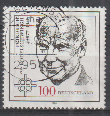 GERMANY 1996 The 50th Anniversary of the Death of Friedrich von Bodelschwingh UNH SG 2694
