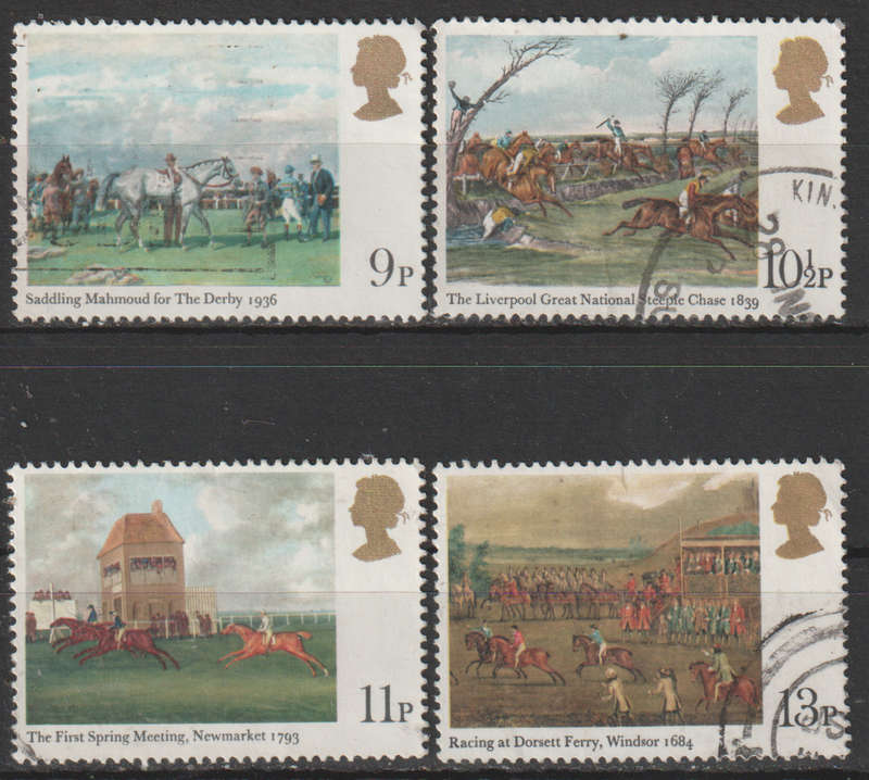 GB 1979 The 200th Anniversary of the Derby UNH SG 1087-90