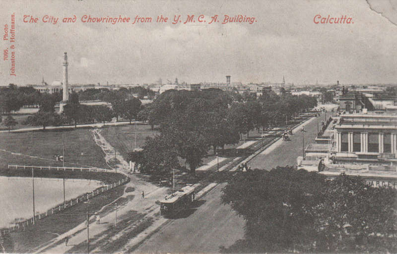 USED POST CARD CALCUTTA 1905