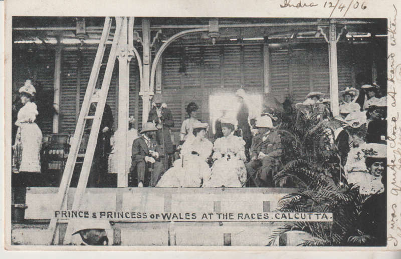 USED POST CARD INDIA 1906