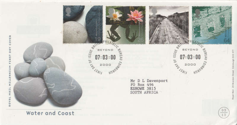 GB FDC 2000 Water and Coast