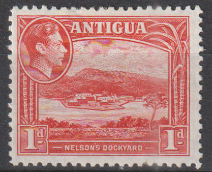 ANTIGUA 1938 King George VI MM SG 99